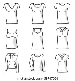 woman clothes set