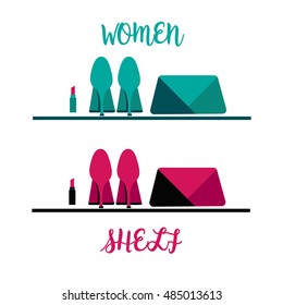 Woman Clothes, Shelf