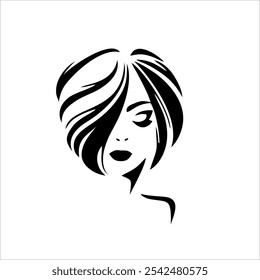 Woman computer graphic art picture