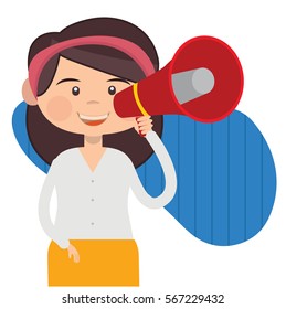 Woman concept design,clean vector