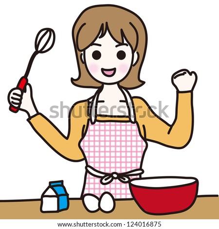 Woman to cook