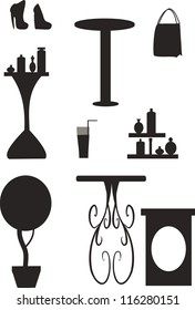 Woman Cosmetic Accessories Room Furniture