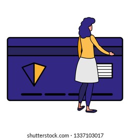 woman with credit card ecommerce
