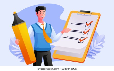 Woman customer support working to answer customer complaints