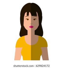 Woman cute cartoon