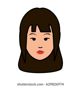 Woman cute cartoon