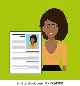 woman cv find person