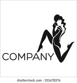 woman dancing logo