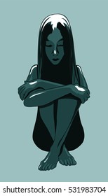 Woman depression