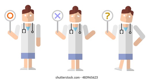 Woman doctor: Answers