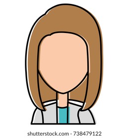 woman doctor avatar character