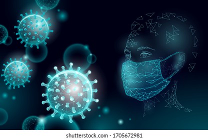 Wissenschaftlerinnen des weiblichen Arztes halten Teströhre. Impfstoff gegen das Mikroskop-Virus der medizinischen Sicherheitsmaske. Entwicklung einer pandemischen Pneumonie des Coronavirus. Vektorillustration zur Immunisierung im Gesundheitswesen