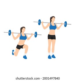 2,279 Barbell Lunge Images, Stock Photos & Vectors | Shutterstock