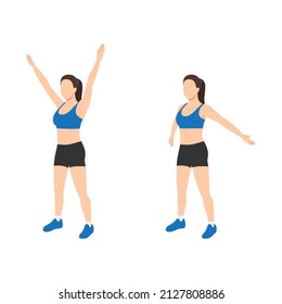 2,605 Arm circle exercise Images, Stock Photos & Vectors | Shutterstock