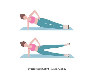 243 Hip raise exercise Stock Illustrations, Images & Vectors | Shutterstock