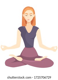 Cartoon Doing Yoga High Res Stock Images Shutterstock