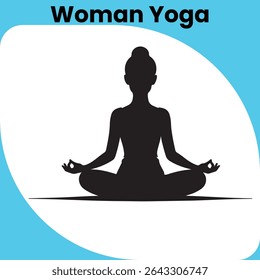 Woman Doing Yoga Silhouette, Yoga Pose Silhouette of Woman, woman, yoga, silhouette, pose, fitness, meditation