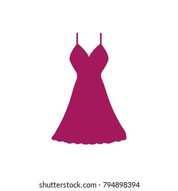 woman dress icon