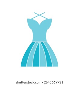 woman dress icon vector illustration