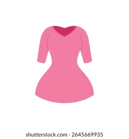 woman dress icon vector illustration