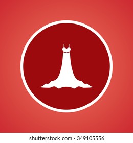 Woman Dress Icon-Gown 