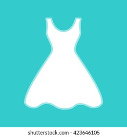 Woman dress sign