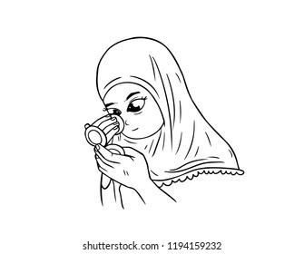 a woman is dressing up