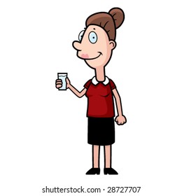 Woman Drinking