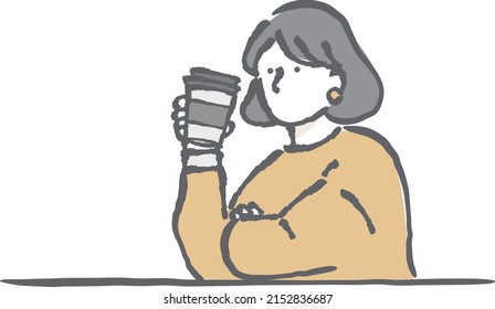 57 907件の コーヒーを飲む人 のイラスト素材 画像 ベクター画像 Shutterstock