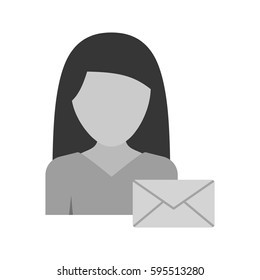 Woman with Envelope