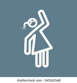 Woman Exercising