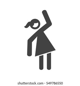 Woman Exercising