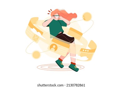 Mujeres experimentando tecnología moderna