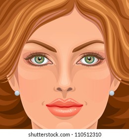 Woman face