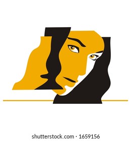 woman face