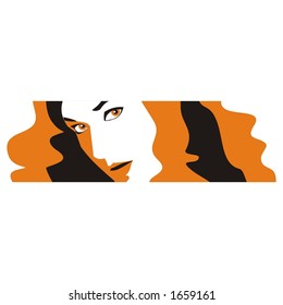 woman face