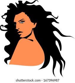 Woman face