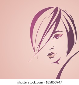 Woman face