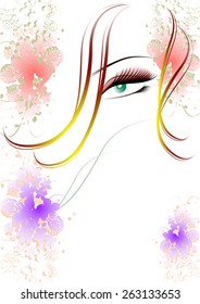 woman face