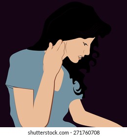 Woman face