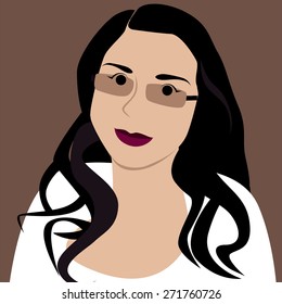 Woman face