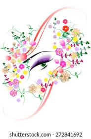 woman face