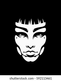 Woman face