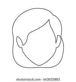 woman face cartoon