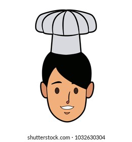 woman face chef restaurant worker person character