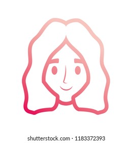 woman face happy expression