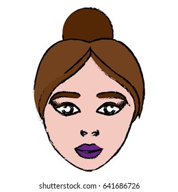 woman face icon