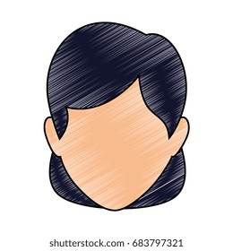 woman face icon