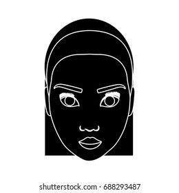 woman face icon