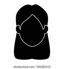 woman face icon